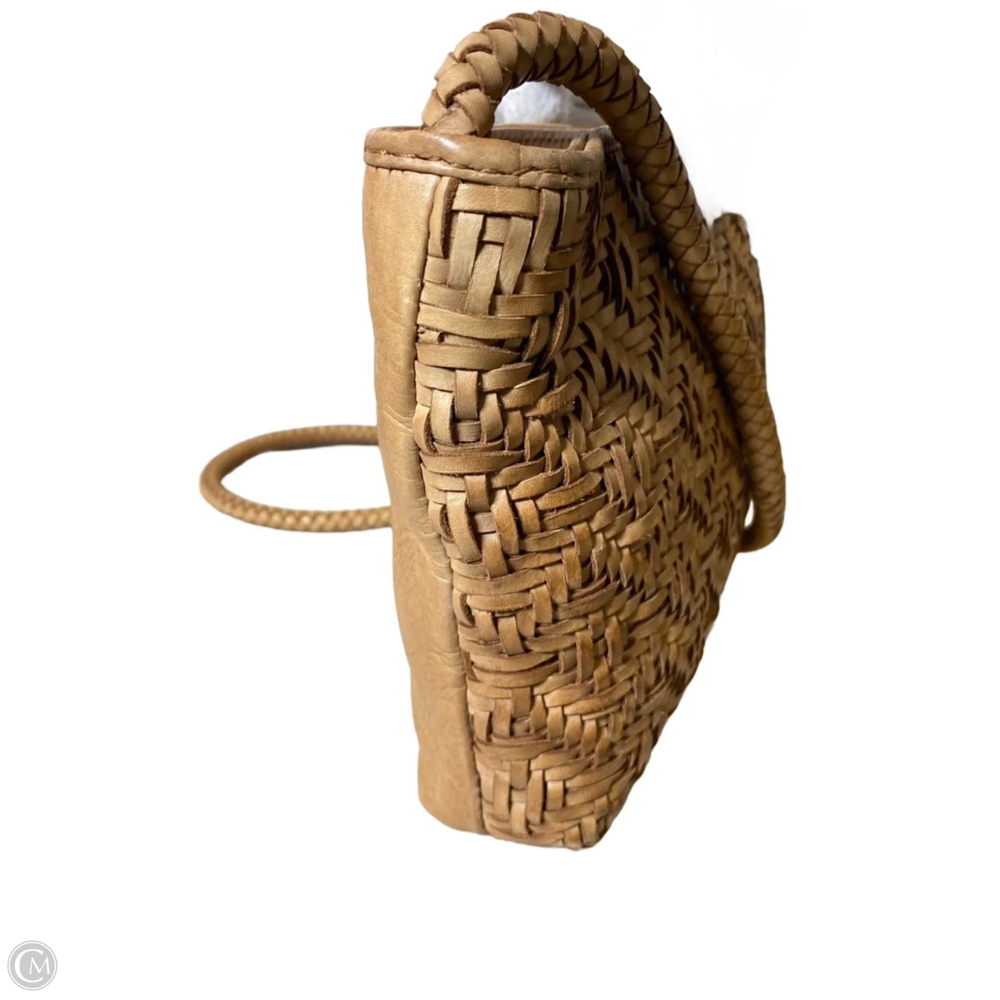 Crossbody Leather By Clothes Mentor, Size: Medium