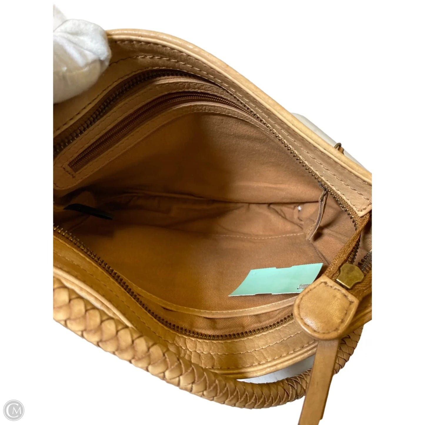 Crossbody Leather By Clothes Mentor, Size: Medium