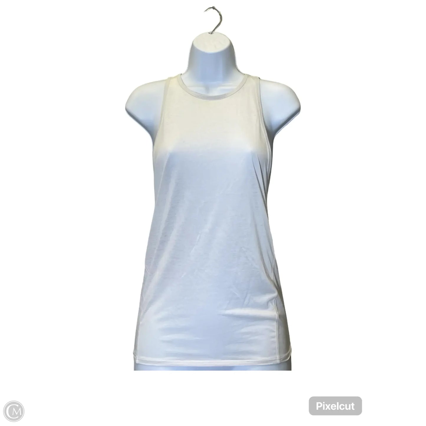 Athletic Tank Top By Lululemon In White, Size: S