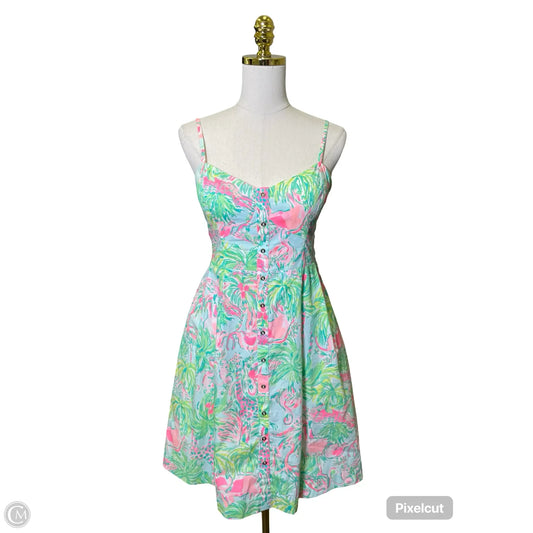 Dress Designer By Lilly Pulitzer In Floral Print, Size: 6