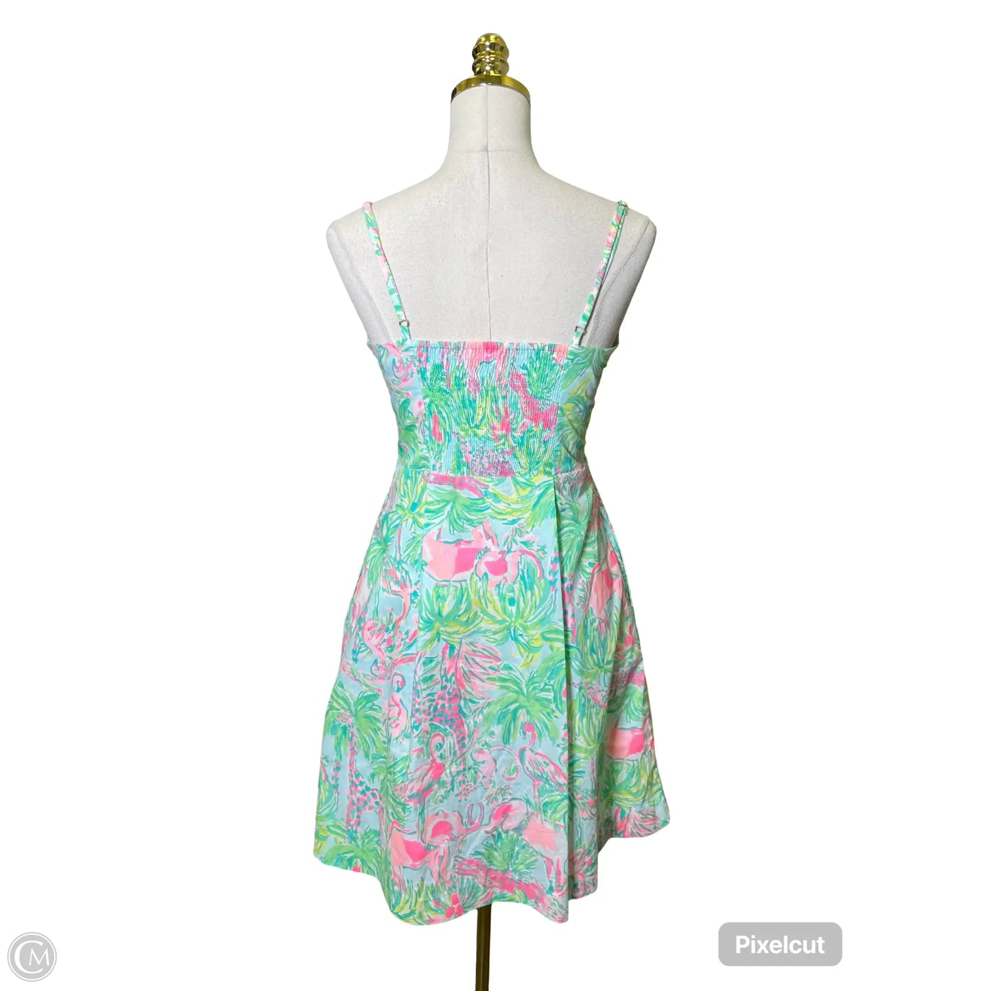 Dress Designer By Lilly Pulitzer In Floral Print, Size: 6