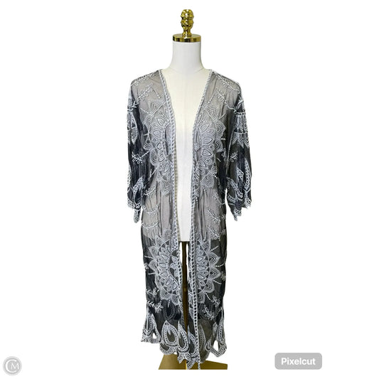 Kimono By Rebellion In Black & White, Size: S