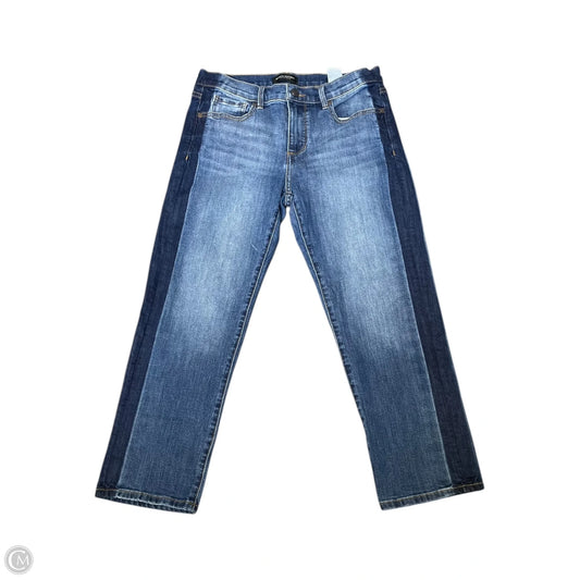 Jeans Straight By Banana Republic In Blue Denim, Size: 28