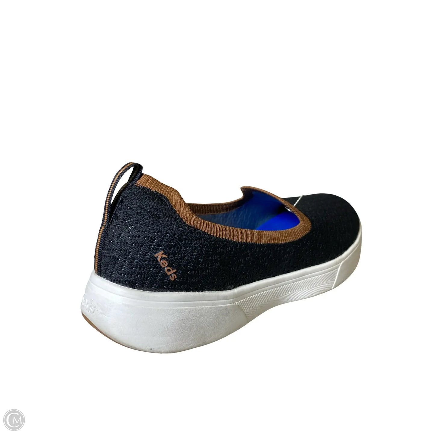 Shoes Flats By Keds In Black & Brown, Size: 10