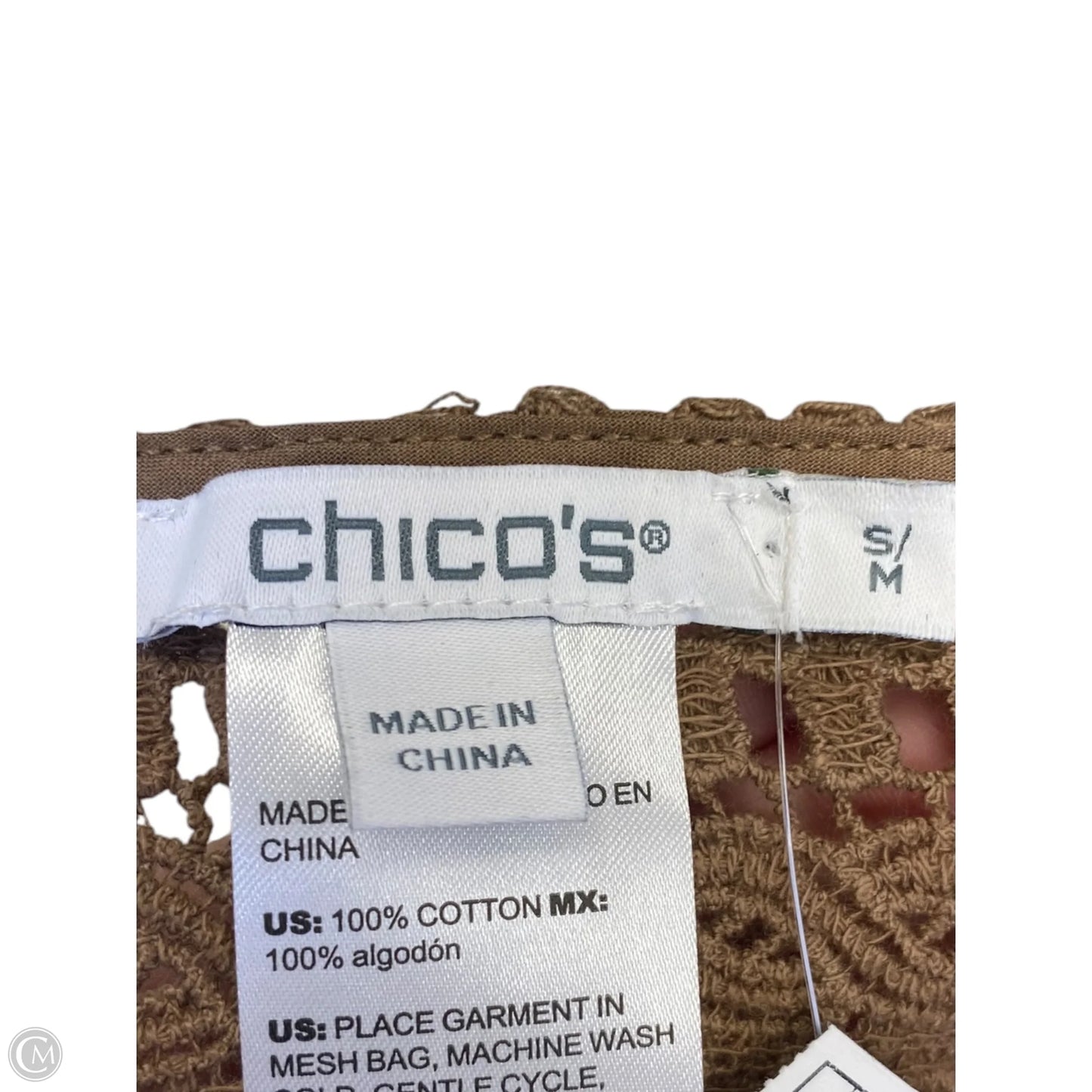 Shawl By Chicos In Brown, Size: M
