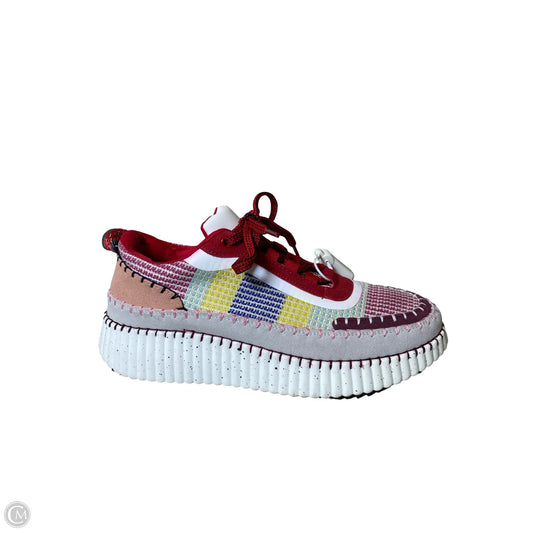 Shoes Sneakers By Clothes Mentor In Multi-colored, Size: 10