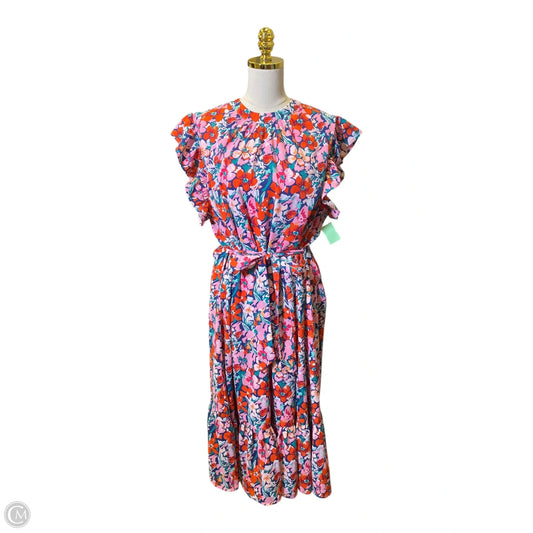 Dress Casual Maxi By Chicsoul In Floral Print, Size: 2x