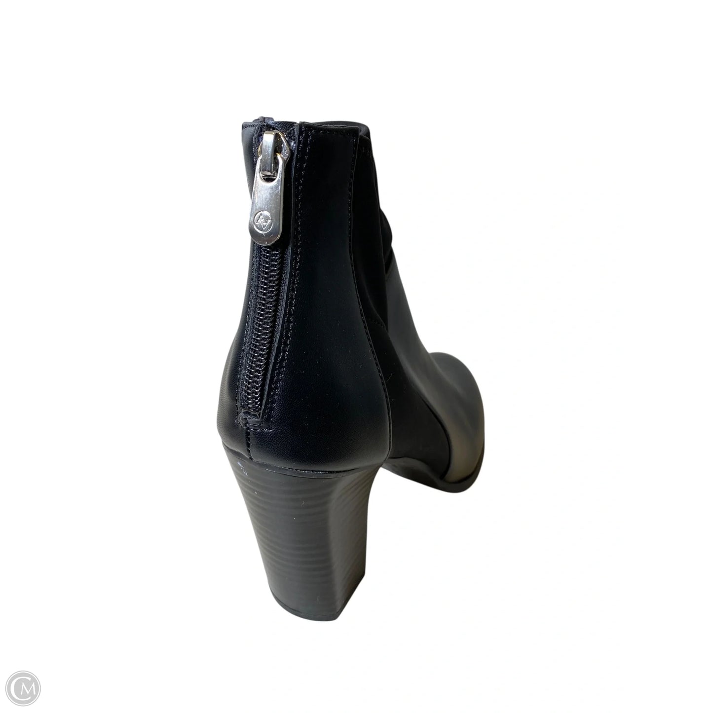 Boots Ankle Heels By Adrienne Vittadini In Black, Size: 9