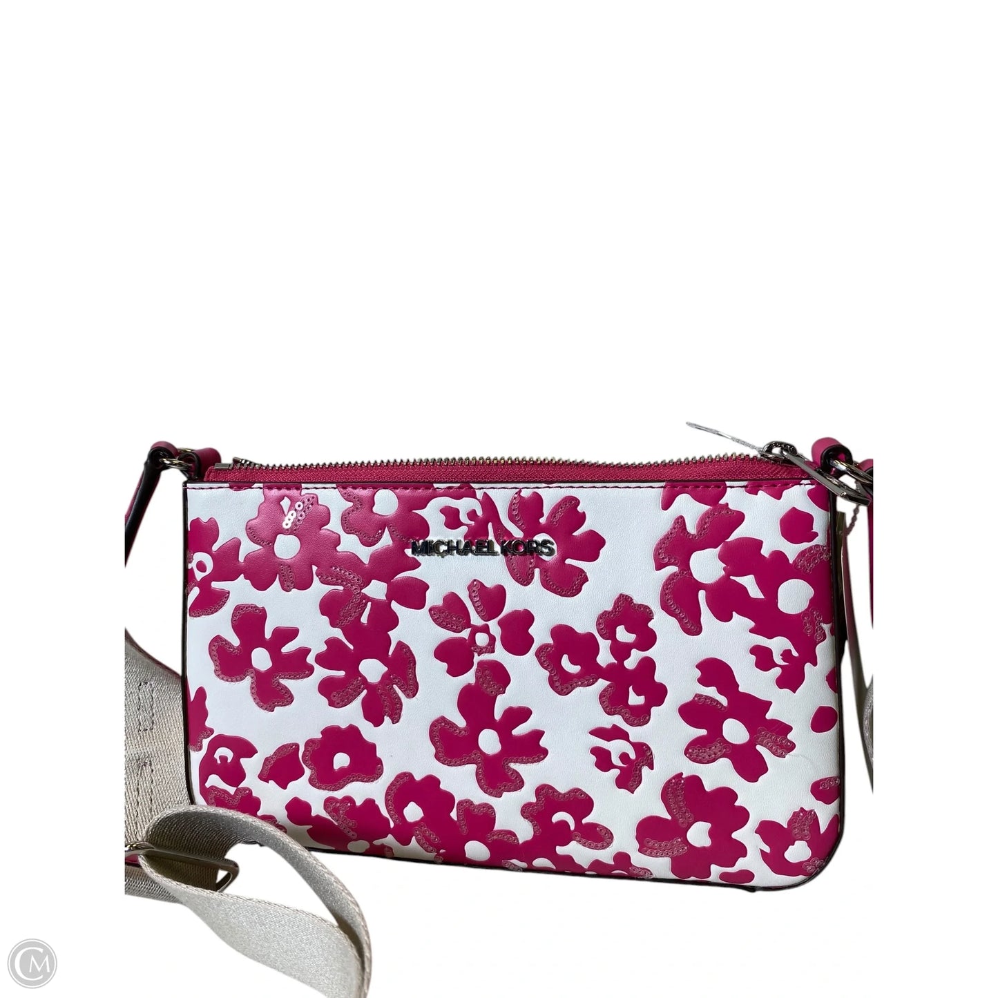 Crossbody Designer By Michael Kors, Size: Medium