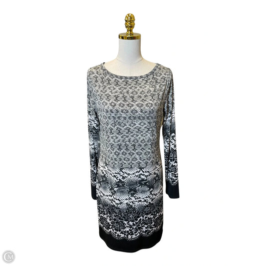 Dress Designer By Michael Kors In Snakeskin Print, Size: M