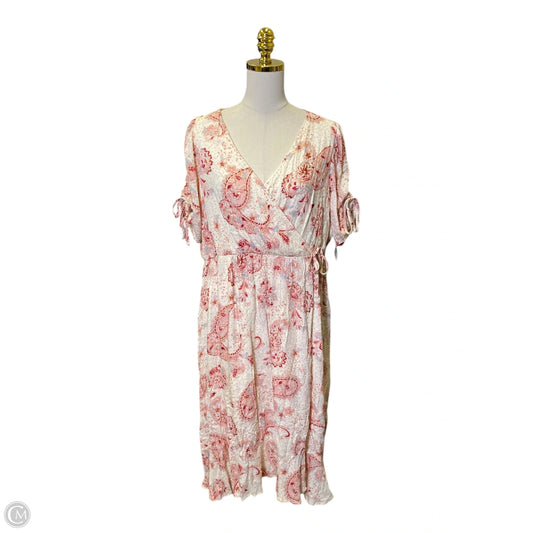 Dress Casual Midi By Torrid In Multi-colored, Size: 1x