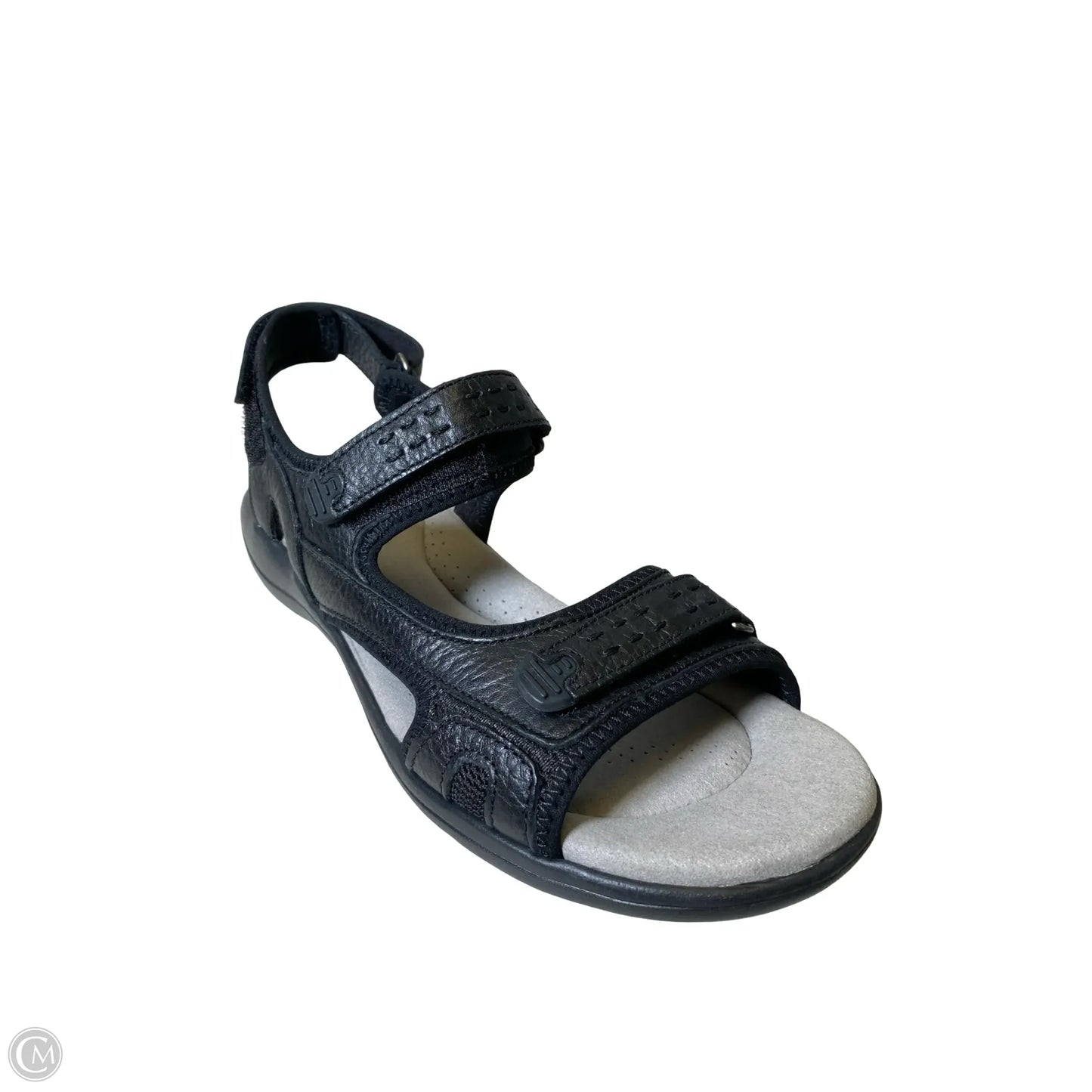 Sandals Flats By Clarks In Black, Size: 9