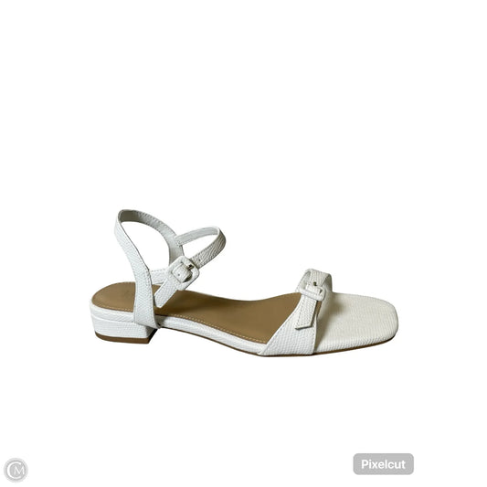 Shoes Heels Block By J. Crew In Cream, Size: 7.5