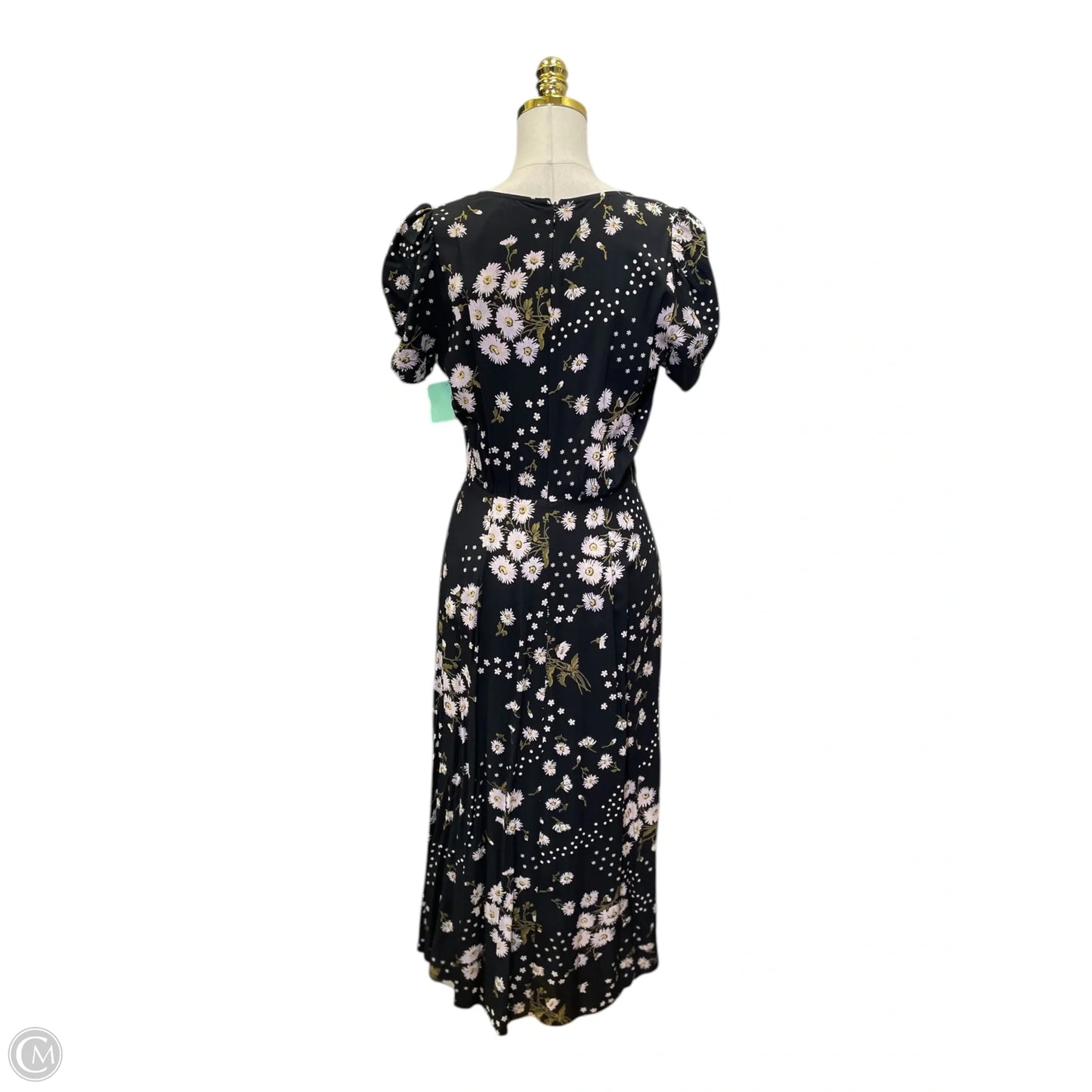 Dress Casual Midi By Madewell In Floral Print, Size: Xs