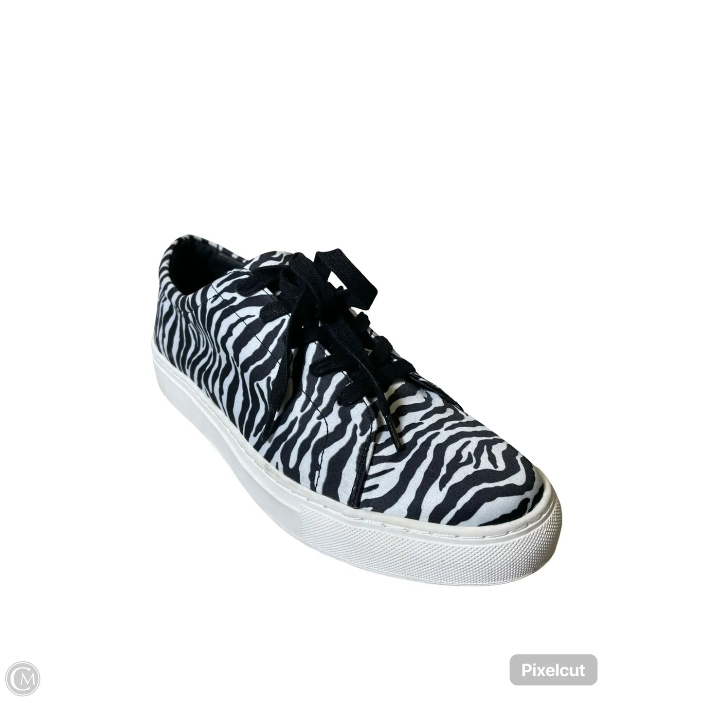 Shoes Sneakers By Katy Perry In Zebra Print, Size: 9