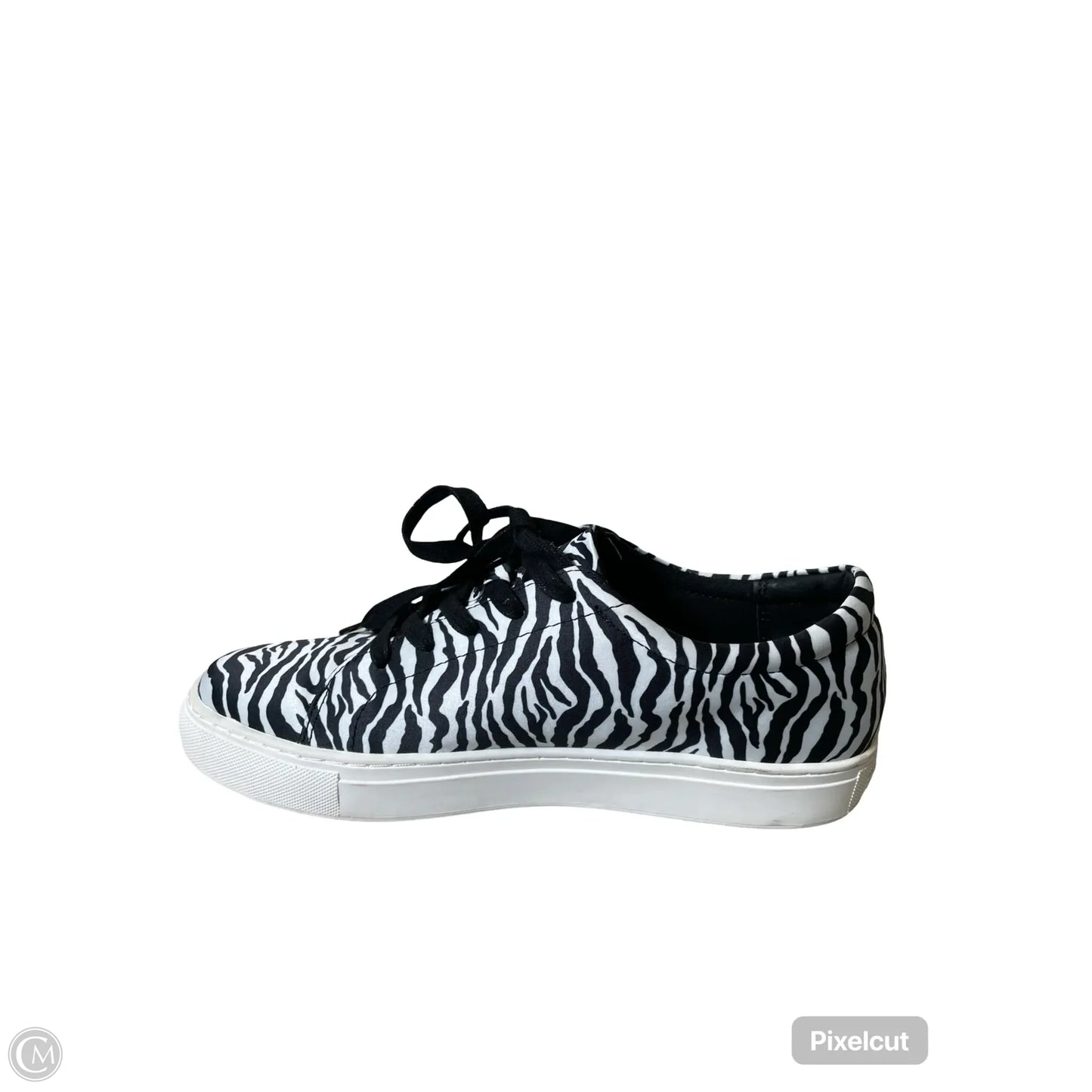 Shoes Sneakers By Katy Perry In Zebra Print, Size: 9