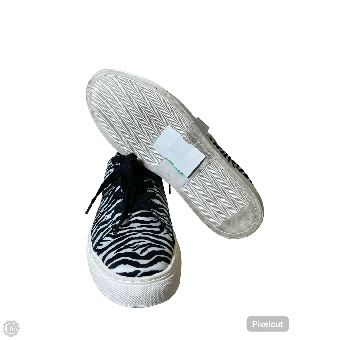 Shoes Sneakers By Katy Perry In Zebra Print, Size: 9