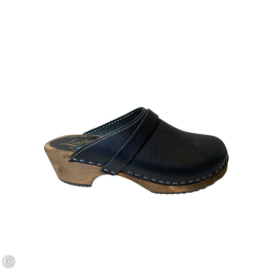 Shoes Heels Block By Clothes Mentor In Black & Brown, Size: 6.5