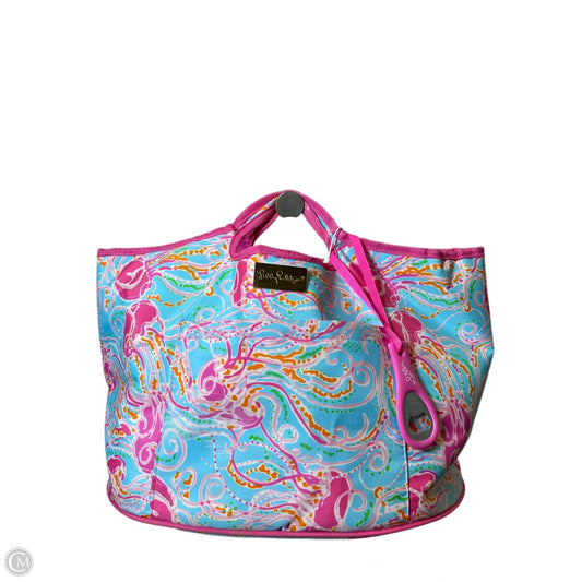 Tote Designer By Lilly Pulitzer, Size: Large