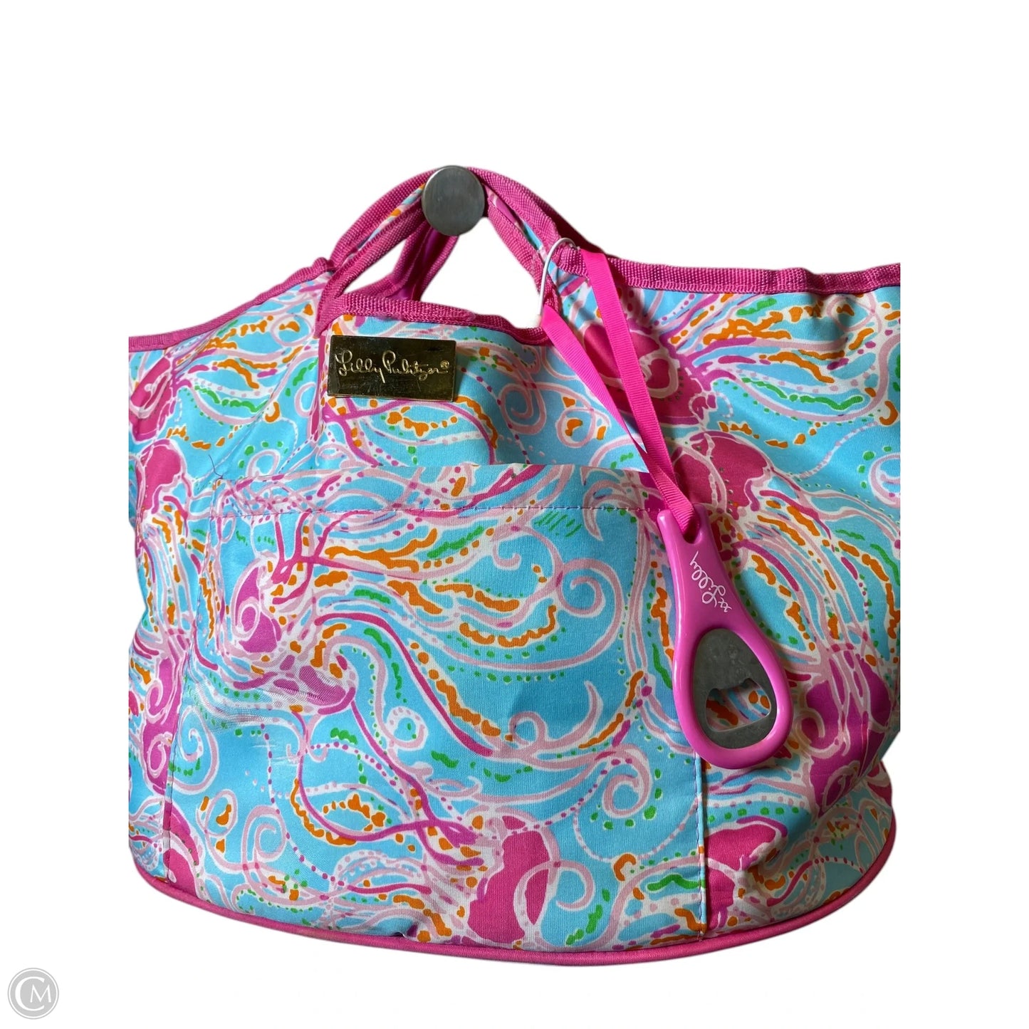 Tote Designer By Lilly Pulitzer, Size: Large