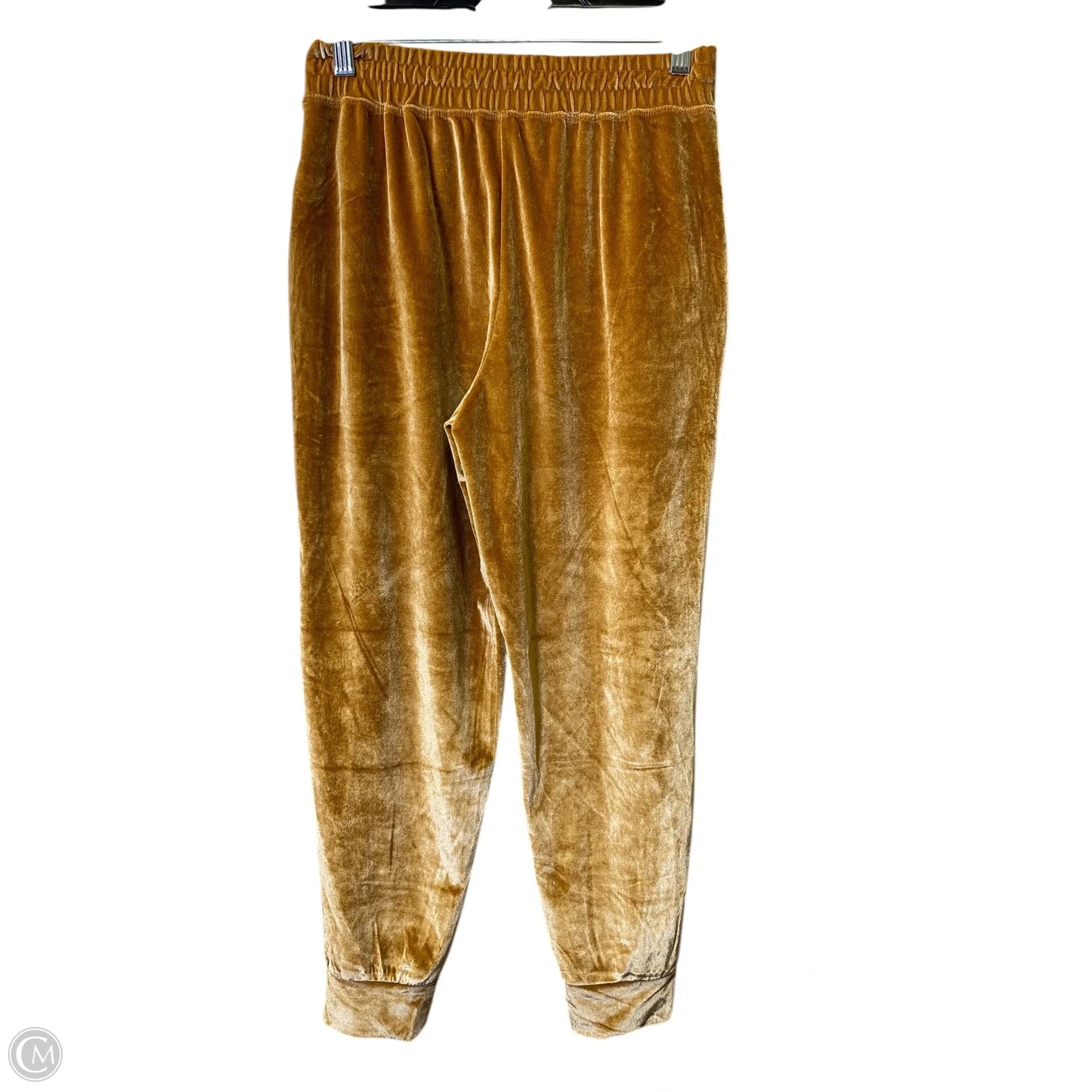 Athletic Pants By Fabletics In Gold, Size: S