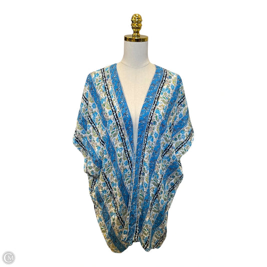 Kimono By Loft In Floral Print, Size: L