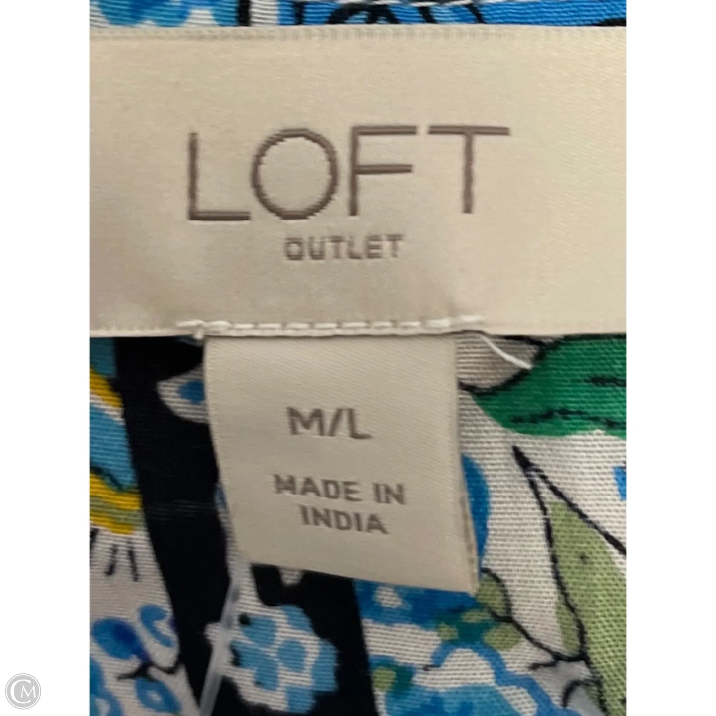 Kimono By Loft In Floral Print, Size: L