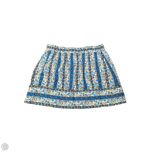 Skirt Midi By Loft In Floral Print, Size: Xl