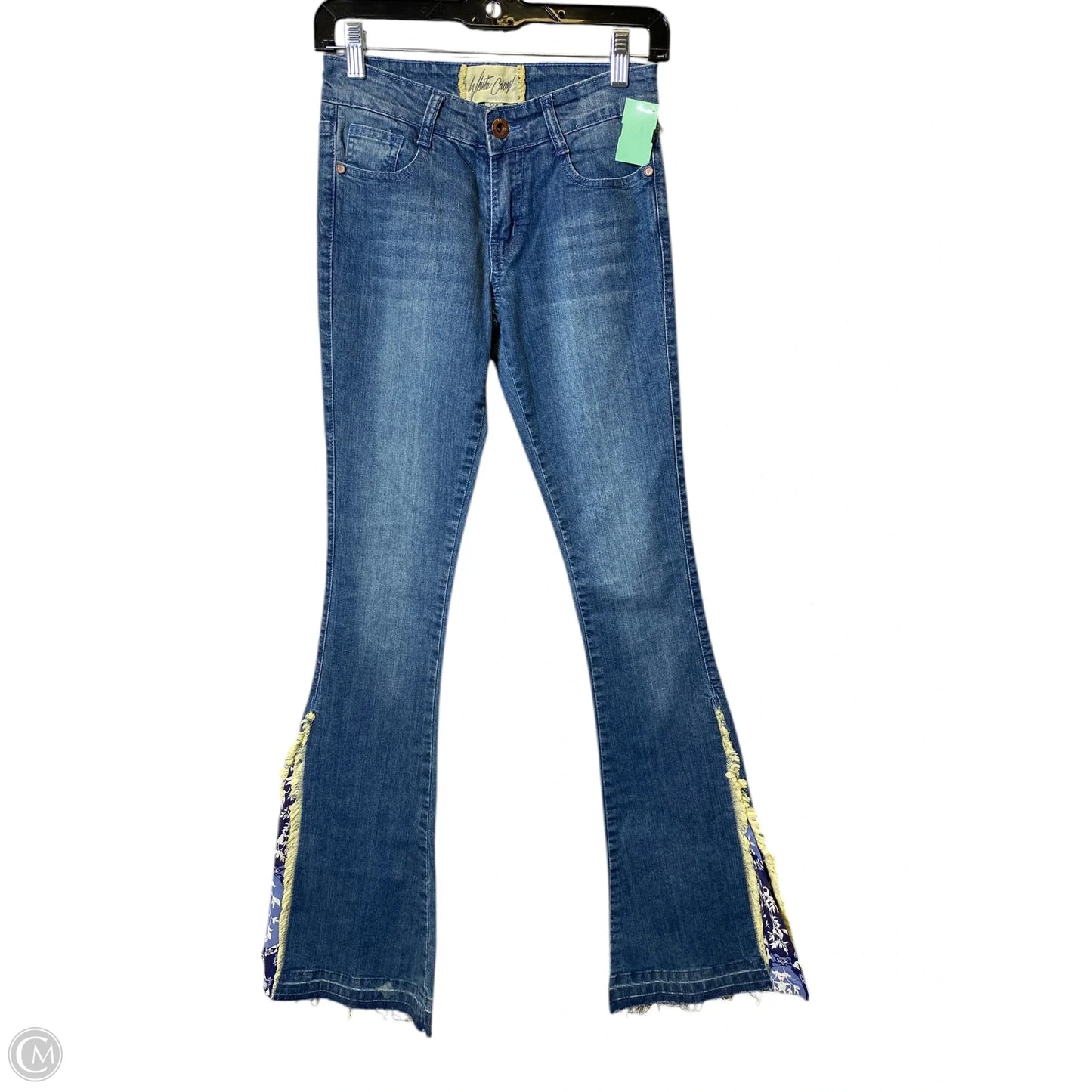 Jeans Boot Cut By White Crow In Blue Denim, Size: 0