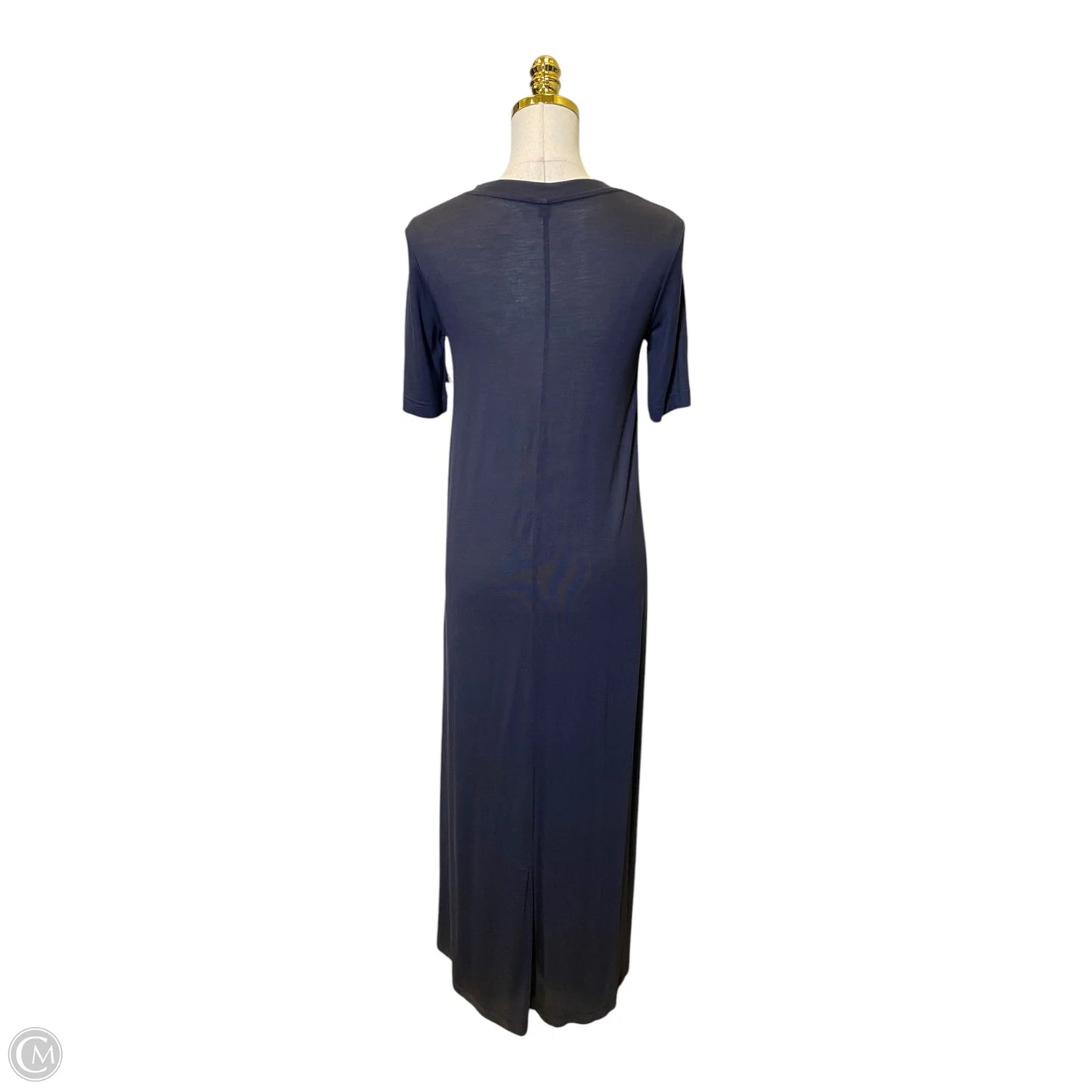 Dress Casual Maxi By Cos In Navy, Size: Xs