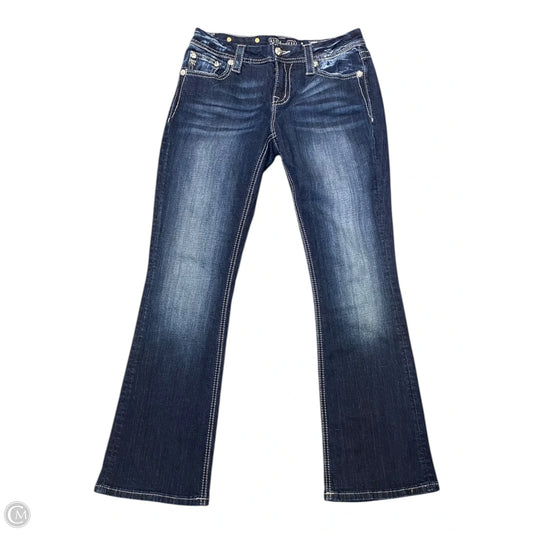 Jeans Boot Cut By Miss Me In Blue Denim, Size: 4