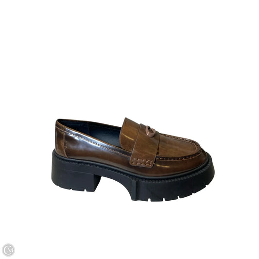 Shoes Designer By Coach In Brown, Size: 8.5