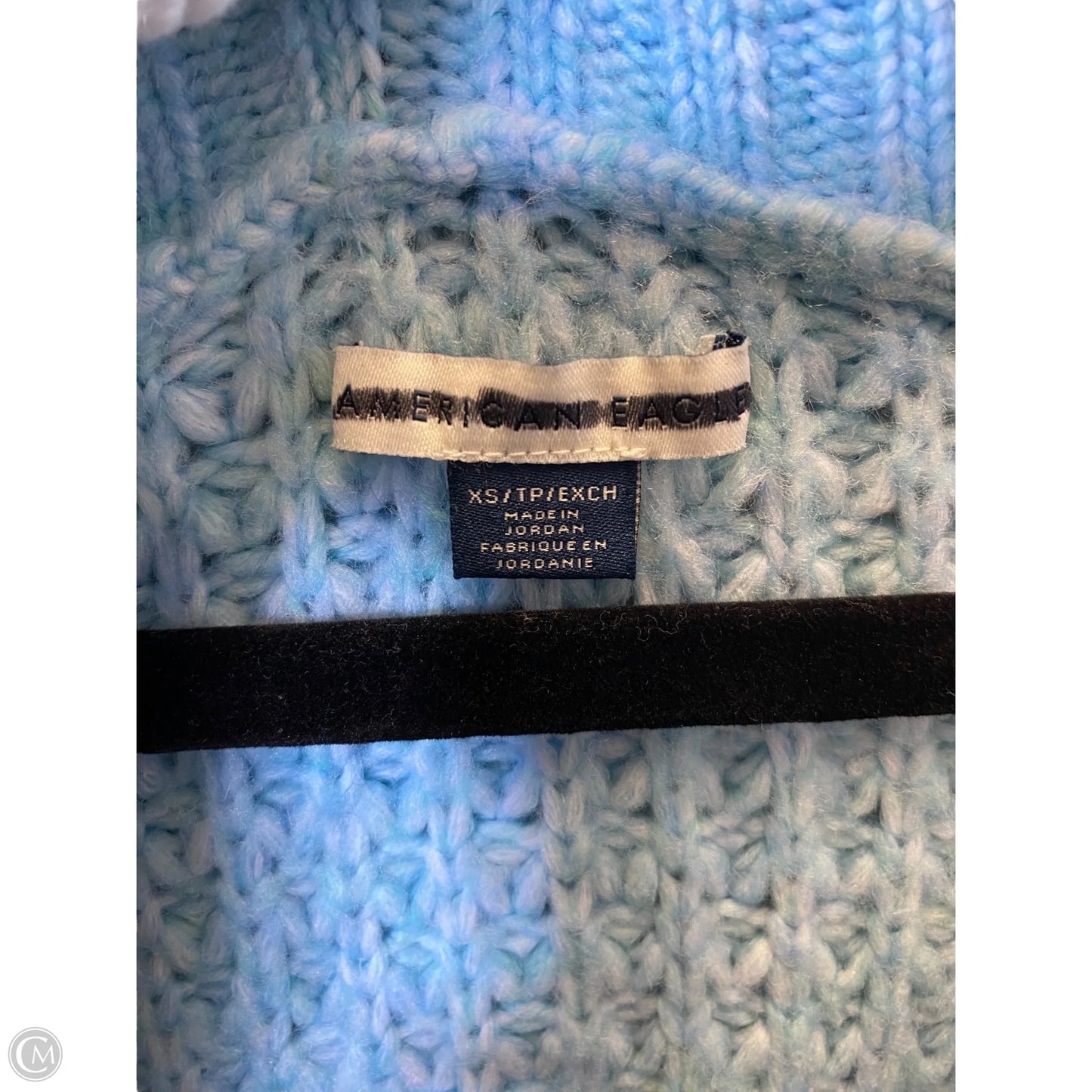 Sweater By American Eagle In Blue, Size: Xs