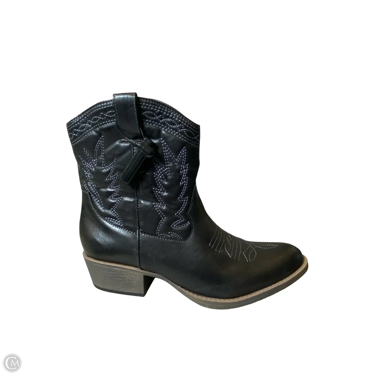 Boots Western By Coconuts In Black, Size: 10