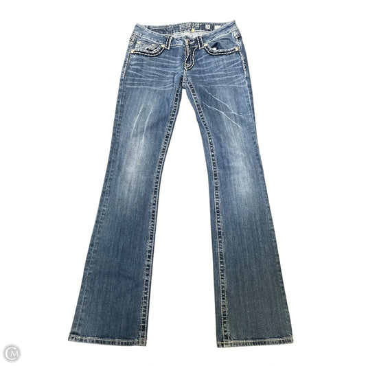 Jeans Boot Cut By Miss Me In Blue Denim, Size: 6