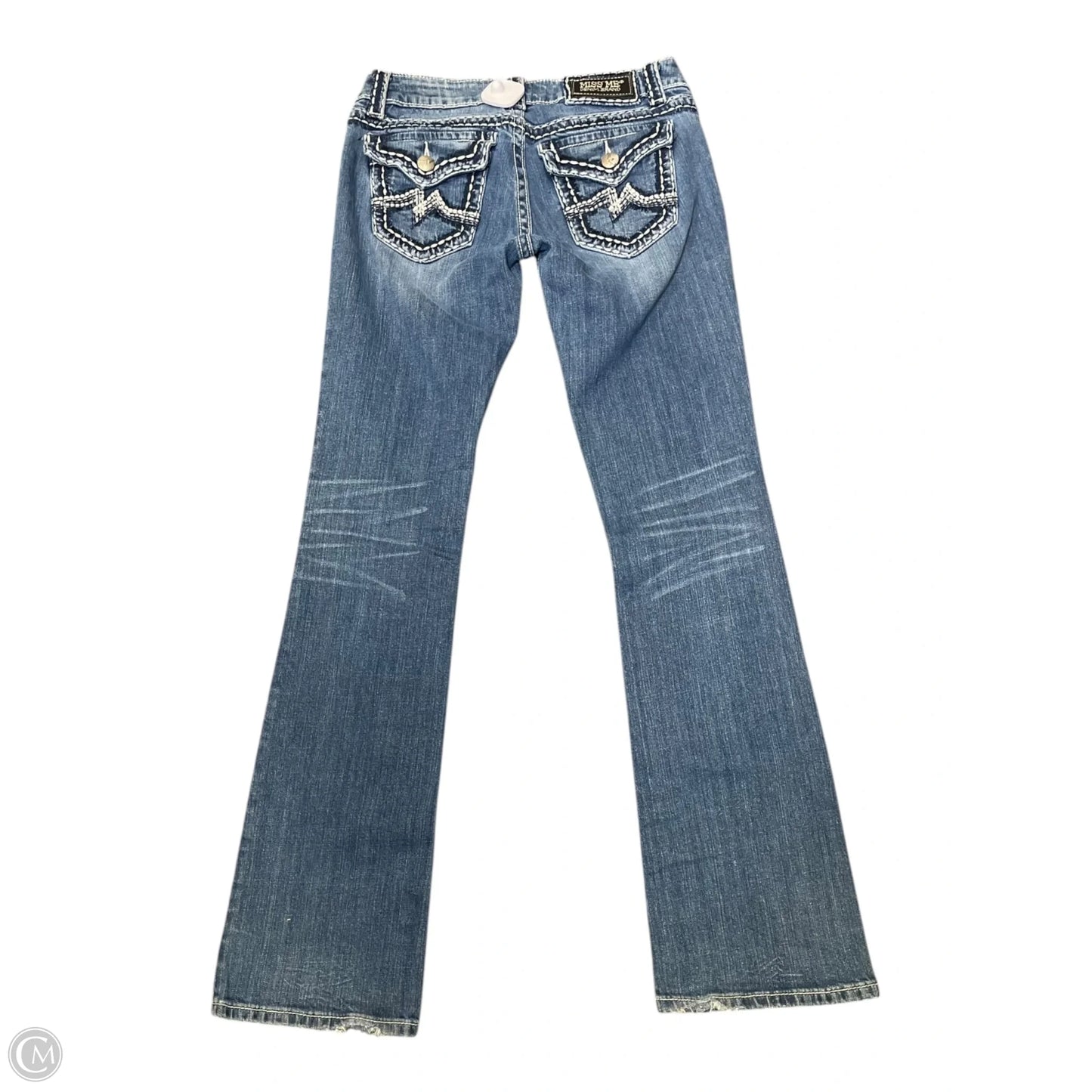 Jeans Boot Cut By Miss Me In Blue Denim, Size: 6
