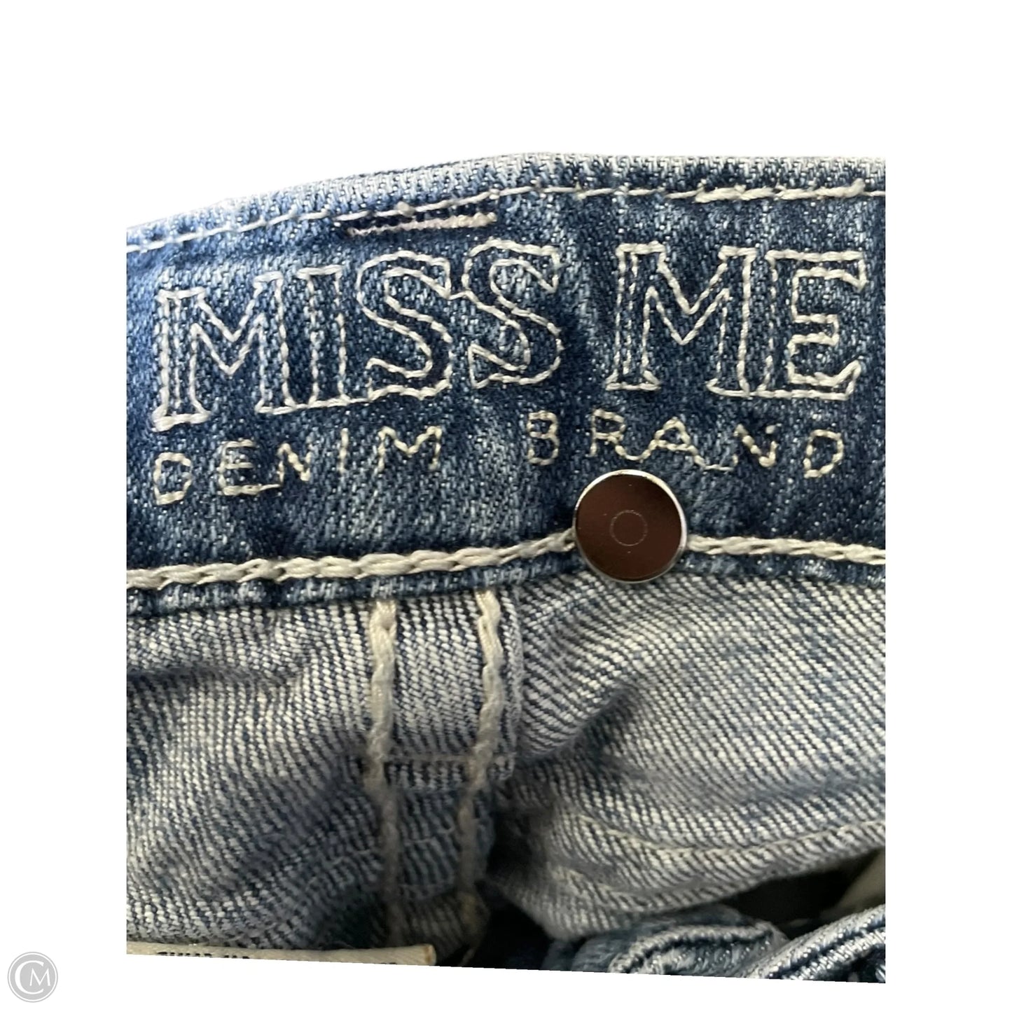 Jeans Boot Cut By Miss Me In Blue Denim, Size: 6