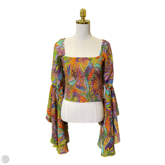 Top Long Sleeve By Live 4 Truth In Multi-colored, Size: L