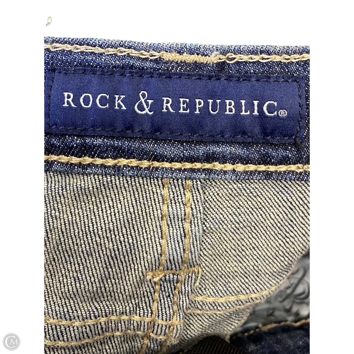 Shorts By Rock And Republic In Blue Denim, Size: 12