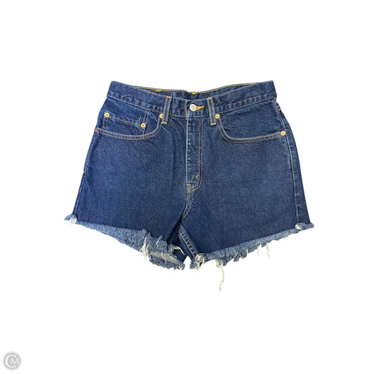Shorts By Levis In Blue Denim, Size: 12