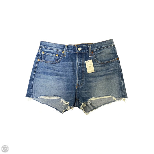 Shorts By Levis In Blue Denim, Size: 12