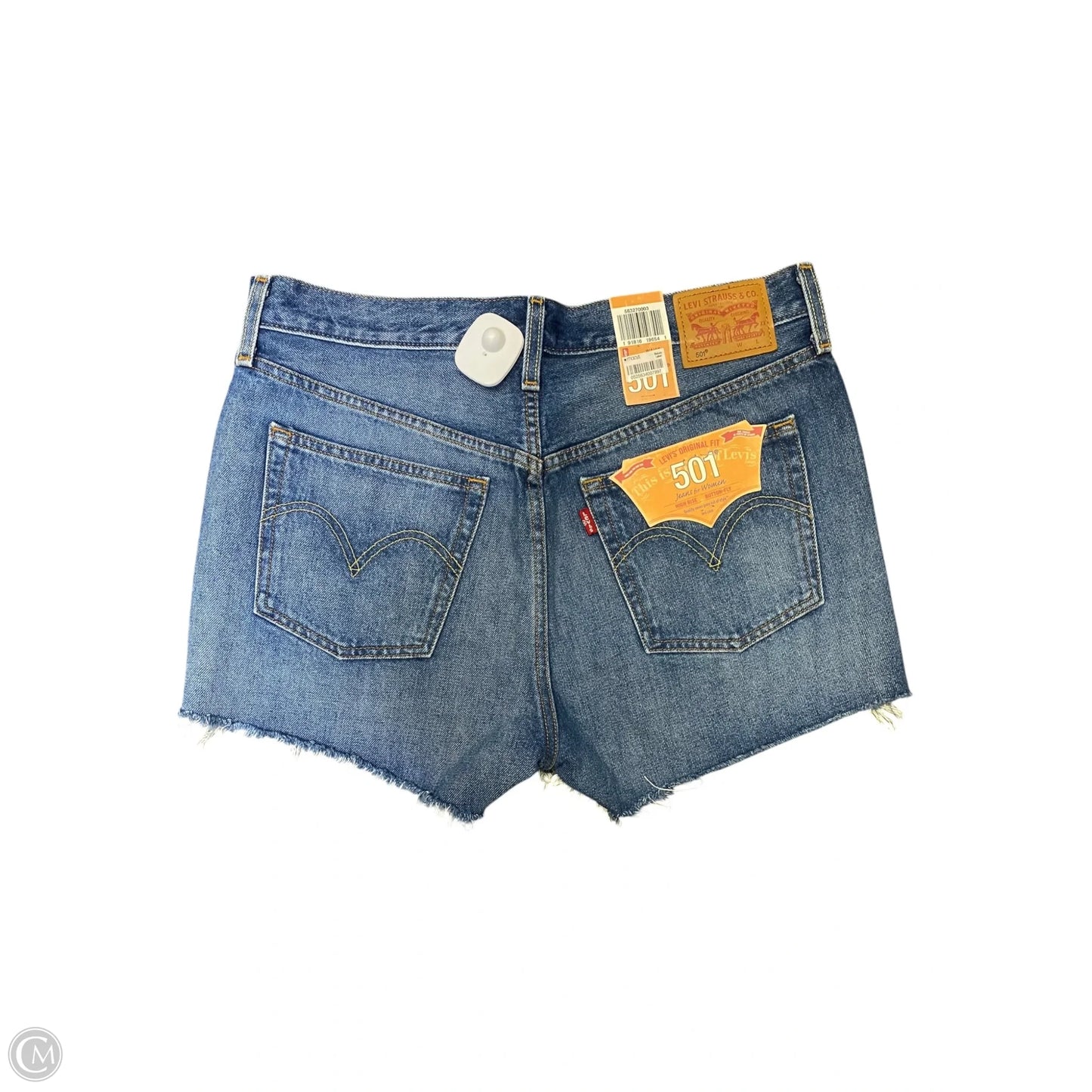 Shorts By Levis In Blue Denim, Size: 12