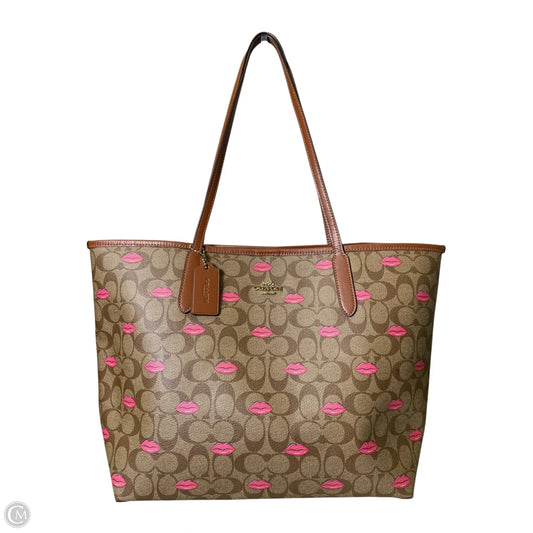 Handbag Designer By Coach, Size: Large