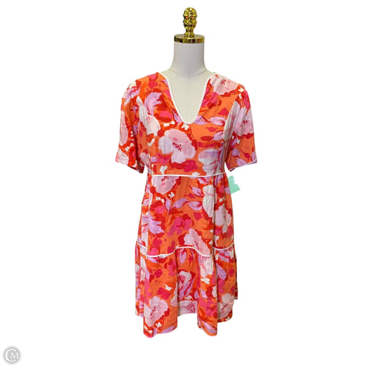 Dress Casual Midi By Vince Camuto In Multi-colored, Size: 4