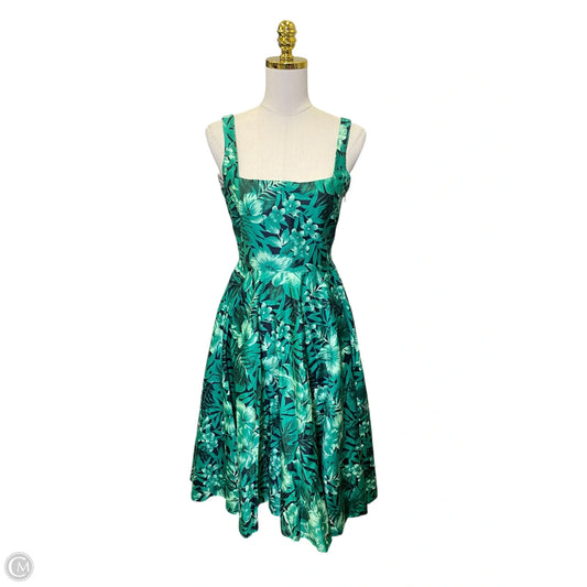 Dress Casual Midi By Zara Women In Floral Print, Size: S