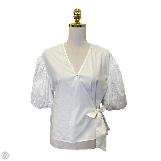 Top 3/4 Sleeve By Marc New York In White, Size: S