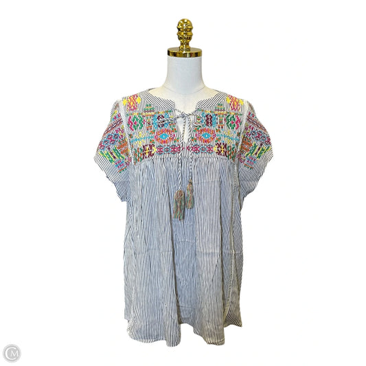 Top Short Sleeve By Jodifl In Multi-colored, Size: M