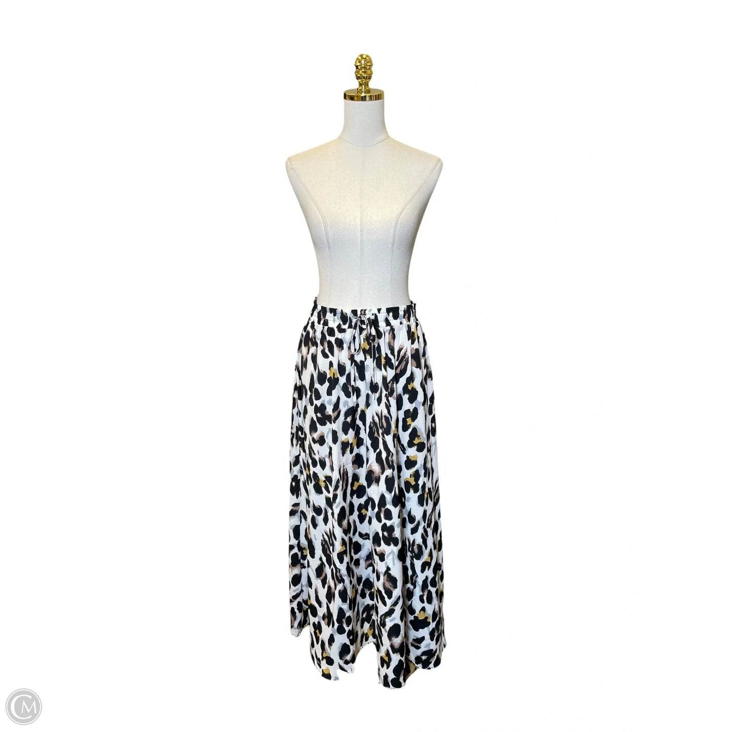 Skirt Maxi By Clothes Mentor In Animal Print, Size: L