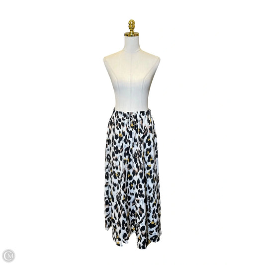 Skirt Maxi By Clothes Mentor In Animal Print, Size: L