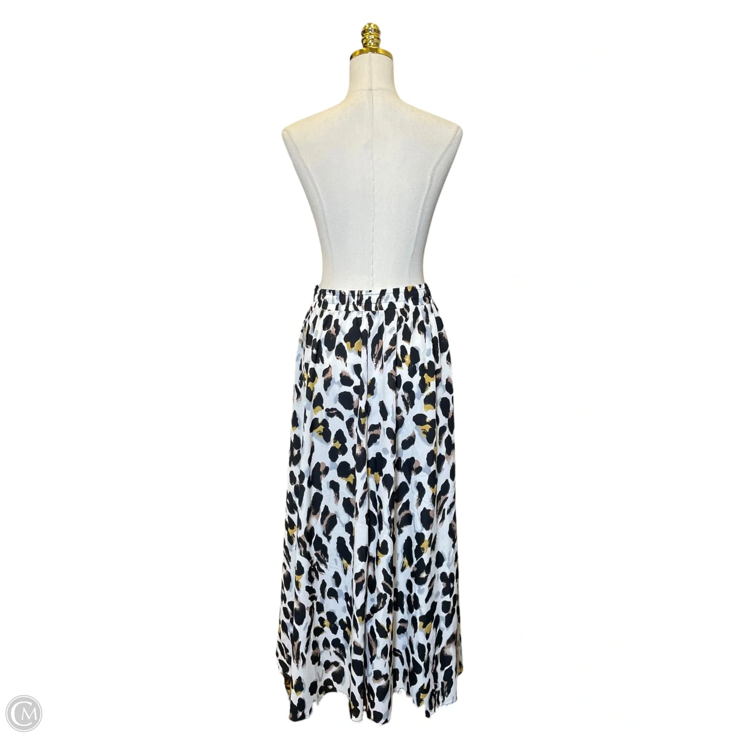Skirt Maxi By Clothes Mentor In Animal Print, Size: L